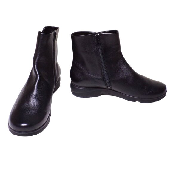 🆕MEPHISTO Raine Comfortable Zip Bootie Ankle Boot 8 Black - Picture 8 of 16